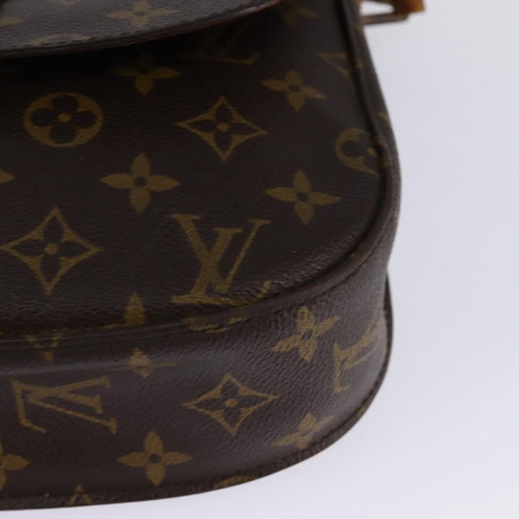 LOUIS VUITTON Monogram Saint Cloud GM Shoulder Bag M51242 LV Auth 145715
