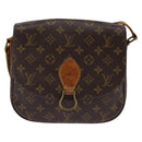 LOUIS VUITTON Monogram Saint Cloud GM Shoulder Bag M51242 LV Auth 145715-13