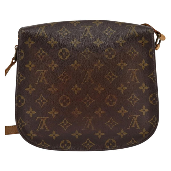 LOUIS VUITTON Monogram Saint Cloud GM Shoulder Bag M51242 LV Auth 145715