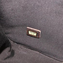 CHANEL Tote Bag Wool Brown CC Auth 145717-20