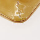 LOUIS VUITTON Monogram Vernis Thompson Street Bag Beige M91301 LV Auth 145733-14