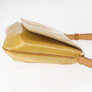 LOUIS VUITTON Monogram Vernis Thompson Street Bag Beige M91301 LV Auth 145733-3