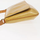 LOUIS VUITTON Monogram Vernis Thompson Street Bag Beige M91301 LV Auth 145733-4