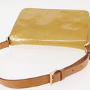 LOUIS VUITTON Monogram Vernis Thompson Street Bag Beige M91301 LV Auth 145733-6