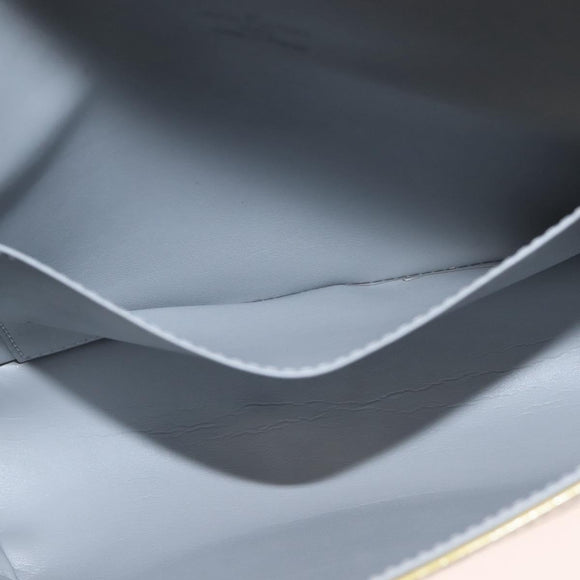 LOUIS VUITTON Monogram Vernis Thompson Street Bag Gris M91008 LV Auth 145734