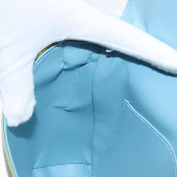 LOUIS VUITTON Monogram Vernis Thompson Street Bag Baby Blue M91009 Auth 145735