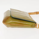 LOUIS VUITTON Monogram Vernis Thompson Street Bag Baby Blue M91009 Auth 145735-3