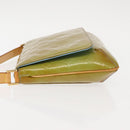 LOUIS VUITTON Monogram Vernis Thompson Street Bag Baby Blue M91009 Auth 145735-4