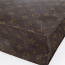 LOUIS VUITTON Monogram Sac Plat Hand Bag M51140 LV Auth 145748-14