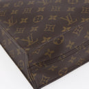 LOUIS VUITTON Monogram Sac Plat Hand Bag M51140 LV Auth 145748-15