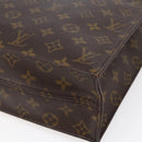 LOUIS VUITTON Monogram Sac Plat Hand Bag M51140 LV Auth 145748-16