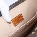 LOUIS VUITTON Monogram Sac Plat Hand Bag M51140 LV Auth 145748-17