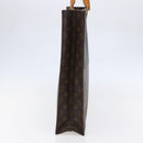 LOUIS VUITTON Monogram Sac Plat Hand Bag M51140 LV Auth 145748-4