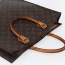 LOUIS VUITTON Monogram Sac Plat Hand Bag M51140 LV Auth 145748-6