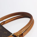 LOUIS VUITTON Monogram Sac Plat Hand Bag M51140 LV Auth 145748-8