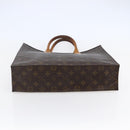 LOUIS VUITTON Monogram Sac Plat Hand Bag M51140 LV Auth 145748-5