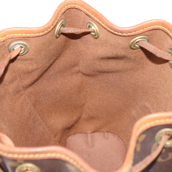 LOUIS VUITTON Monogram Montsouris PM Backpack M51137 LV Auth 145752