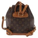 LOUIS VUITTON Monogram Montsouris PM Backpack M51137 LV Auth 145752-2
