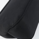 Salvatore Ferragamo Vala Shoulder Bag Leather Black Silver Auth 145759-16