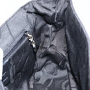 Salvatore Ferragamo Vala Shoulder Bag Leather Black Silver Auth 145759-18