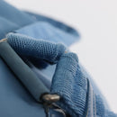 PRADA Backpack Nylon Light Blue Silver Auth 145764-10