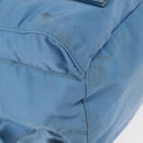 PRADA Backpack Nylon Light Blue Silver Auth 145764-15