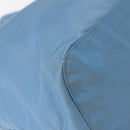 PRADA Backpack Nylon Light Blue Silver Auth 145764-17