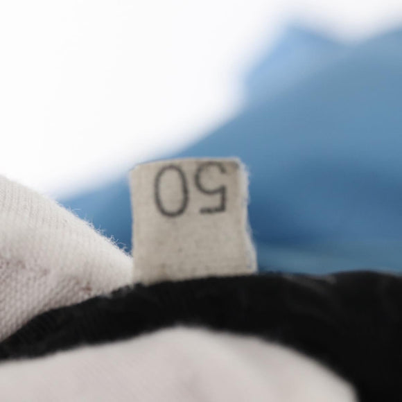 PRADA Backpack Nylon Light Blue Silver Auth 145764