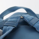 PRADA Backpack Nylon Light Blue Silver Auth 145764-9