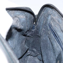 GUCCI Bamboo Hand Bag Leather 2way Navy Gold 000 2058 0290 0 Auth 145765-22