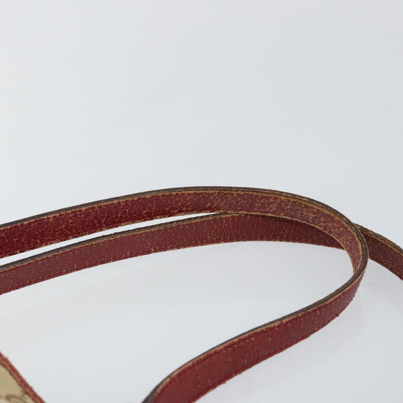 GUCCI GG Canvas Tote Bag Beige Silver 120836 Auth 145766