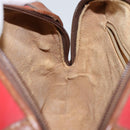 GUCCI Micro GG Supreme Pouch PVC Red Gold 007 115 4916 Auth 145767-19