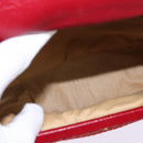 BOTTEGA VENETA Shoulder Bag Wool Red Auth 145768-17