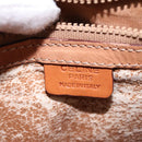CELINE Macadam Canvas Shoulder Bag PVC Leather Brown Gold Auth 145772-18