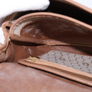 Christian Dior Honeycomb Canvas Shoulder Bag PVC Beige Gold Auth 145774-19