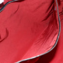 CHANEL Travel line Tote Bag Nylon Black White CC Auth 145777-21