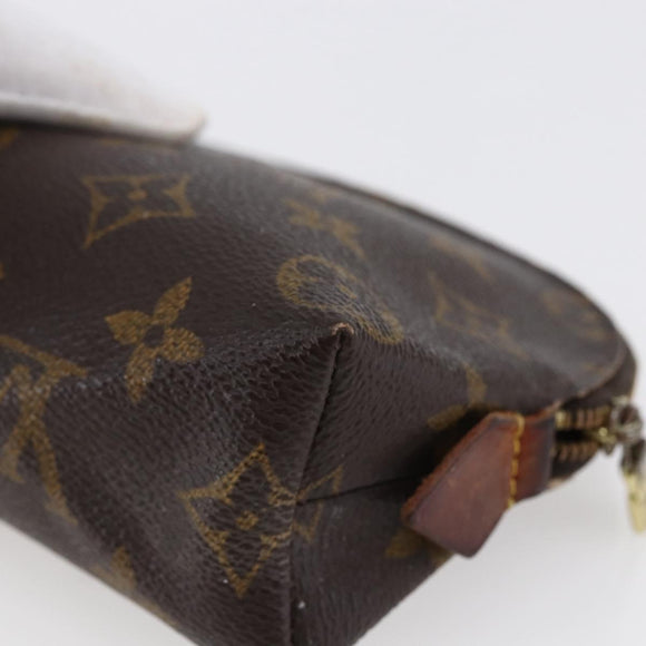 LOUIS VUITTON Monogram Pochette Cosmetic PM Pouch M43998 LV Auth 145780