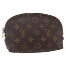 LOUIS VUITTON Monogram Pochette Cosmetic PM Pouch M43998 LV Auth 145780-1
