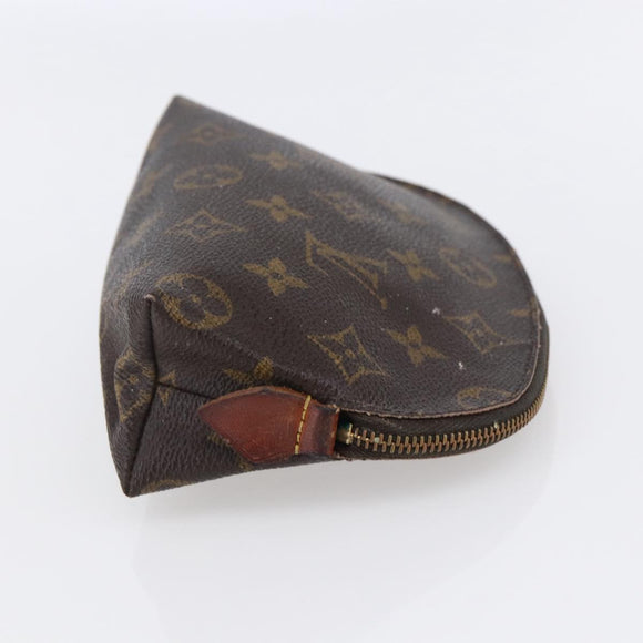 LOUIS VUITTON Monogram Pochette Cosmetic PM Pouch M43998 LV Auth 145780