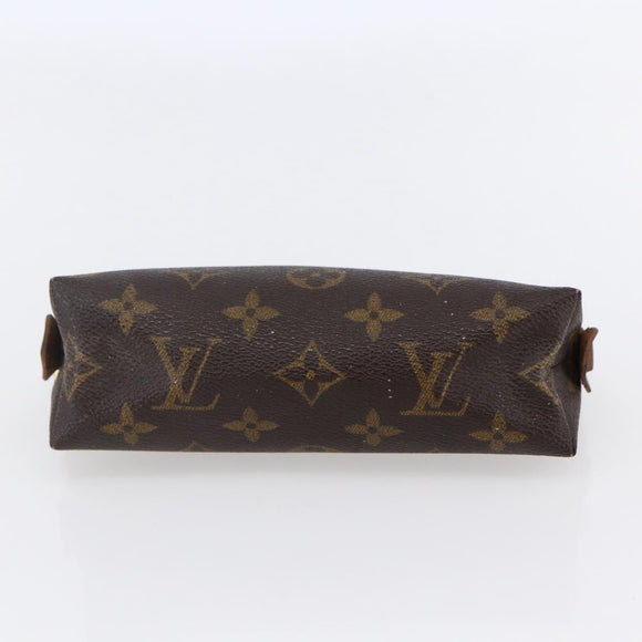 LOUIS VUITTON Monogram Pochette Cosmetic PM Pouch M43998 LV Auth 145780