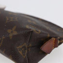 LOUIS VUITTON Monogram Pochette Cosmetic PM Pouch M43998 LV Auth 145780-7