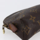 LOUIS VUITTON Monogram Pochette Cosmetic PM Pouch M43998 LV Auth 145780-14