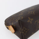 LOUIS VUITTON Monogram Pochette Cosmetic PM Pouch M43998 LV Auth 145781-16