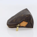 LOUIS VUITTON Monogram Pochette Cosmetic PM Pouch M43998 LV Auth 145781-3