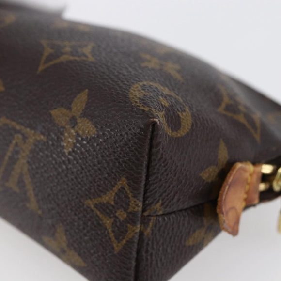 LOUIS VUITTON Monogram Pochette Cosmetic PM Pouch M43998 LV Auth 145782