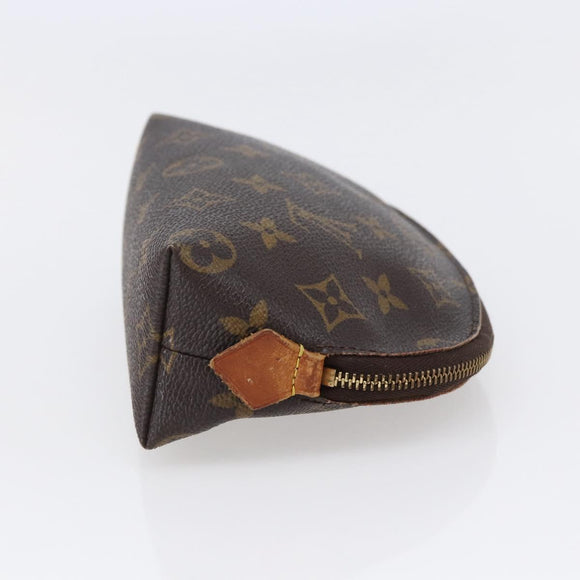 LOUIS VUITTON Monogram Pochette Cosmetic PM Pouch M43998 LV Auth 145782