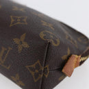LOUIS VUITTON Monogram Pochette Cosmetic PM Pouch M43998 LV Auth 145782-7
