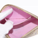 LOUIS VUITTON Multicolor Pochette Cosmetic PM Pouch White M47354 LV Auth 145783-18