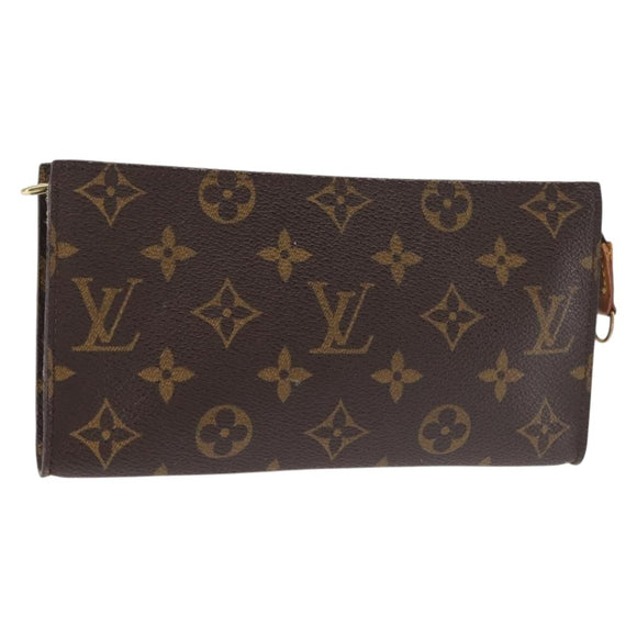 LOUIS VUITTON Monogram Bucket GM Accessory Pouch LV Auth 145784