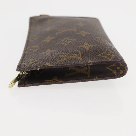 LOUIS VUITTON Monogram Bucket GM Accessory Pouch LV Auth 145784